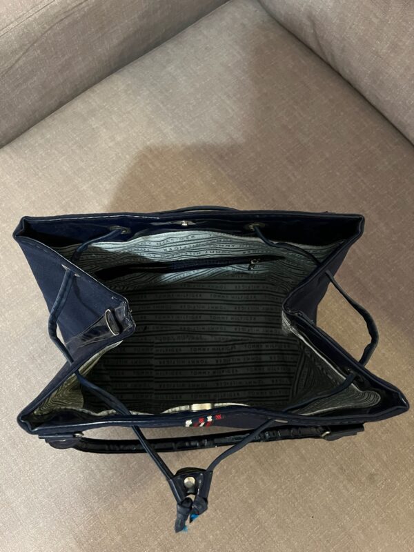 Bolsa Tommy Hilfiger azul réplica - Imagem 5