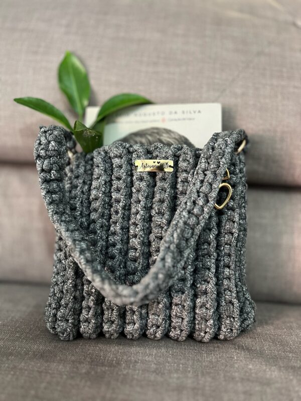 Bolsas de Crochê Novas - Imagem 9