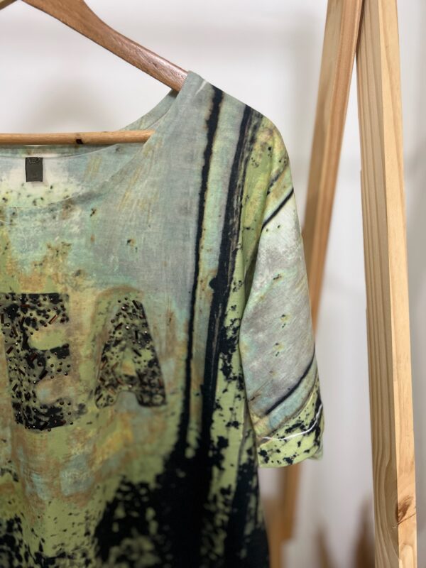 Blusa de manga curta soltinha - Imagem 3