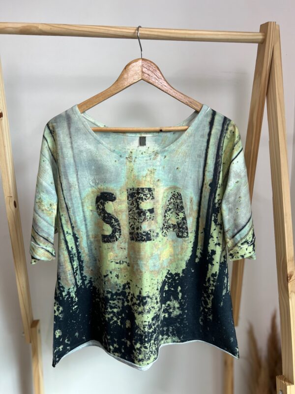 Blusa de manga curta soltinha - Imagem 5