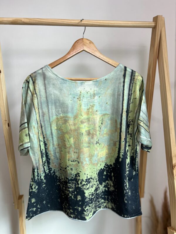 Blusa de manga curta soltinha - Imagem 6