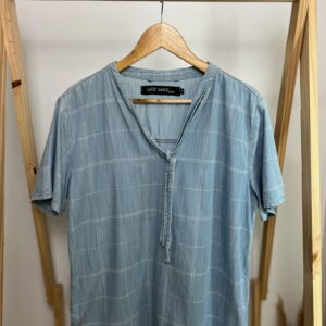 Blusa Ufo Way azul com listras