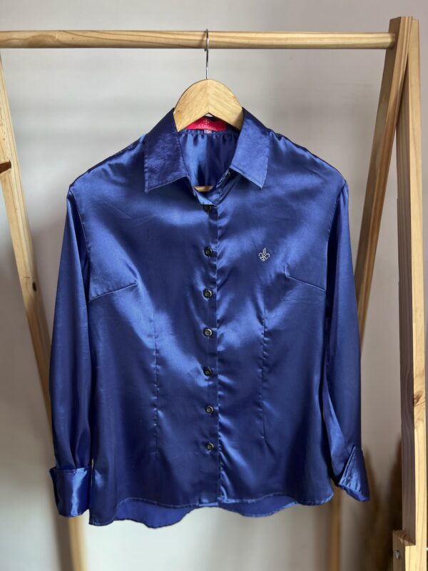 Camisa Dudalina roxa - Imagem 8