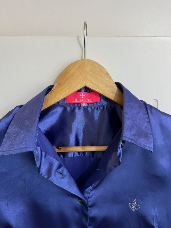 Camisa Dudalina roxa - Imagem 9