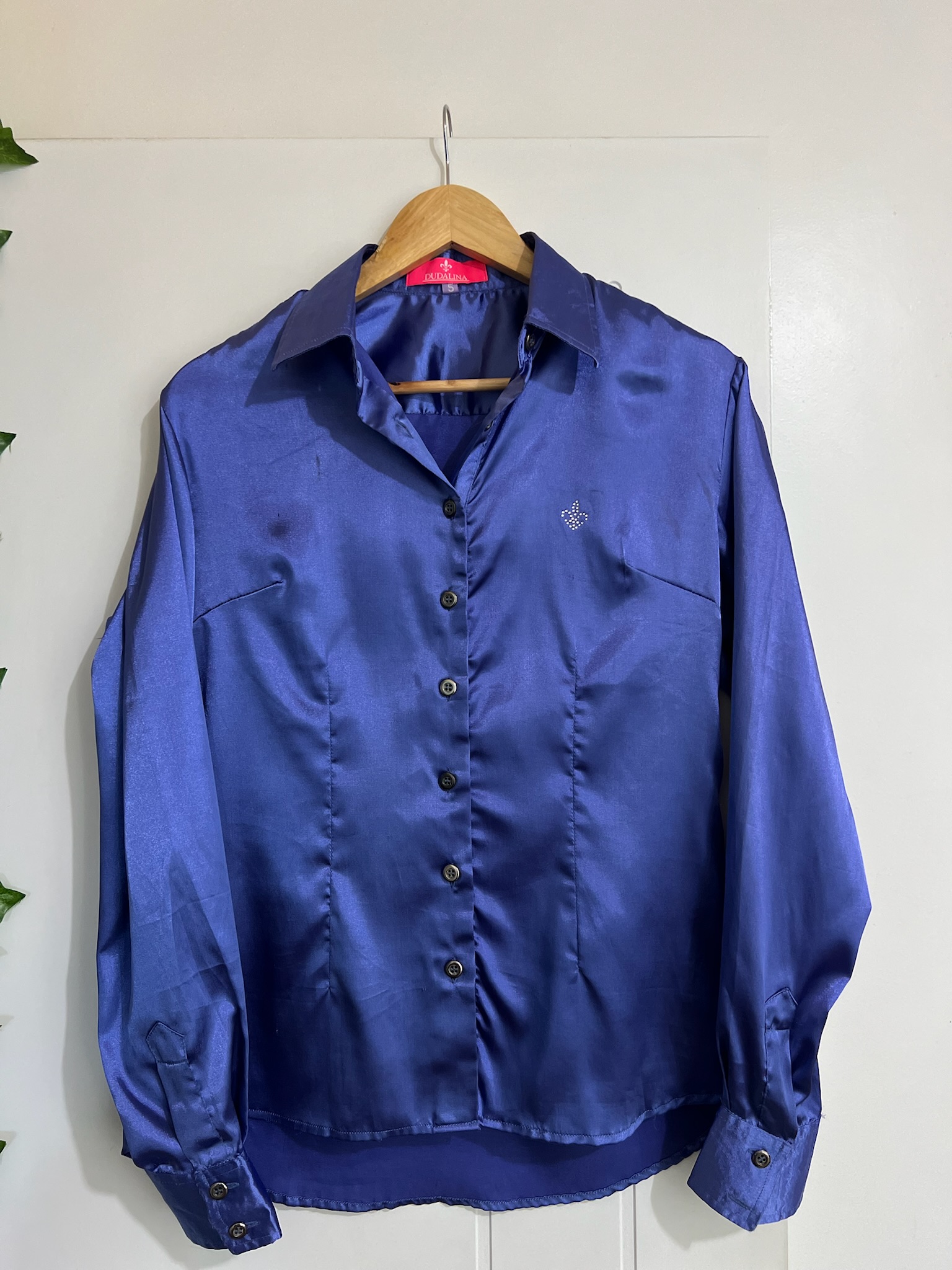 Camisa Dudalina roxa