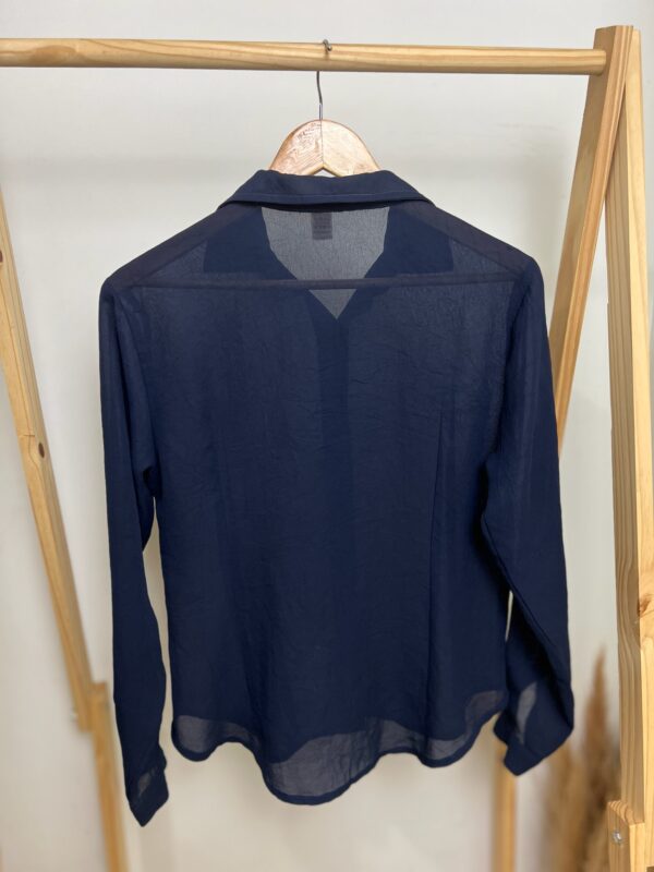 Camisa azul marinho - Imagem 4