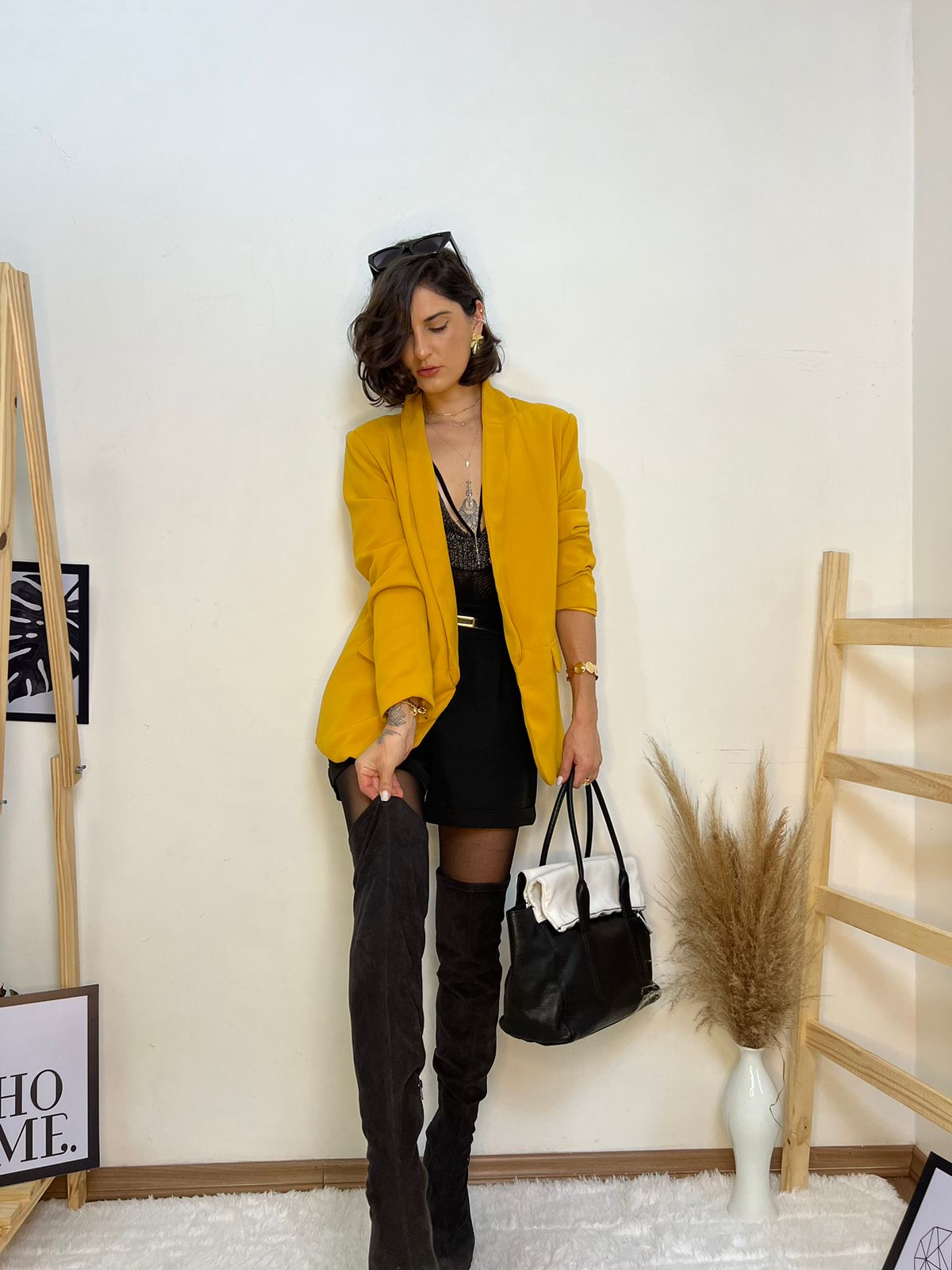 Bota cano alto Vizzano